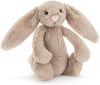 Jellycat Bashful Beige Bunny Plush Toy - Various Sizes