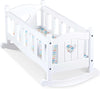 Melissa & Doug Wooden Play Cradle for Dolls