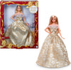 Barbie 2025 Holiday Doll - Silver & Gold Gown